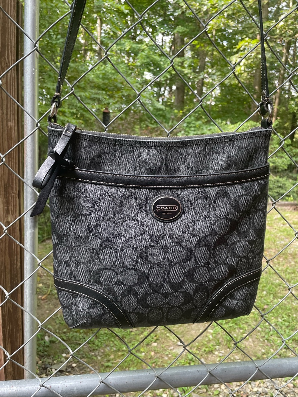 Coach Signature C Logo Crossbody Bag